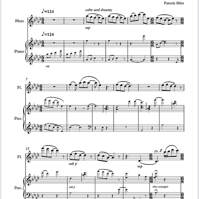 Dreaming in a Bed of Flowers